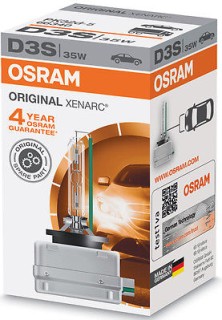 Xenon headlamp bulb - OSRAM D3S Xenarc, krāsa 6000K 35W, 42V
