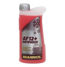 Antifreeze -  Mannol LongLife AF12+, -40C,  1L