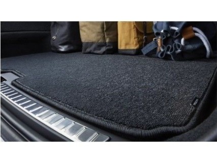 Textile trunk mat for Audi A6 Saloon C7 (2010-2014), dark grey 