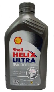 Synthetic motor oil Shell Helix Ultra 5w30, 1L