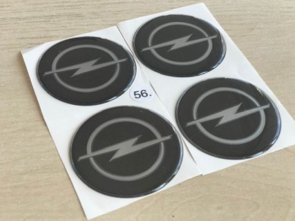 Wheel disc stickers - Opel, 56mm
