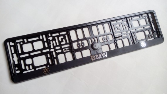3D number plate holder - BMW