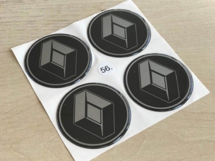Disc stickers - Renault, 56mm