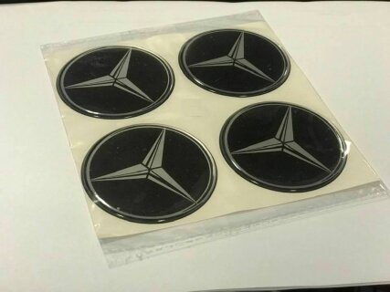 ALLOY WHEEL TRIM CENTRE CAP DECAL LOGO Mercedes-Benz, 60mm