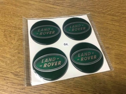 Wheel sticker set Land Rover 64mm