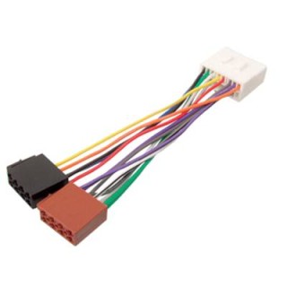 Adapter from Honda/Suzuki car connector to ISO Euro connector