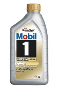 Synthethic motor oil Mobil 1 New Life 0w40, 1L