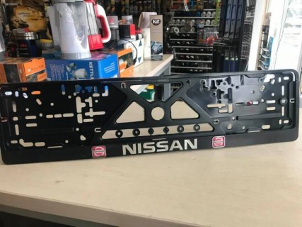 3D number plate holder - NISSAN