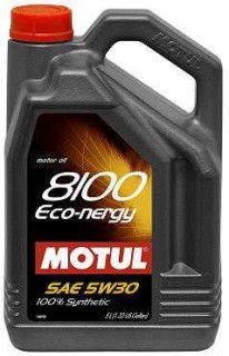 Synthetic motor oil Motul ECO-NERGY 8100 5w30, 5L