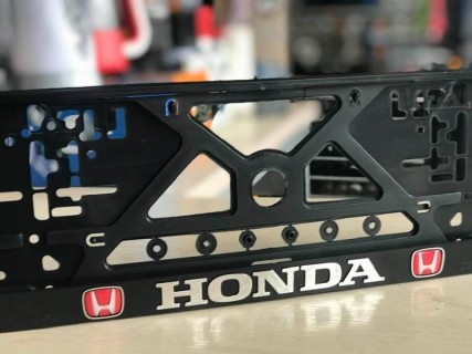 3D number plate holder - HONDA