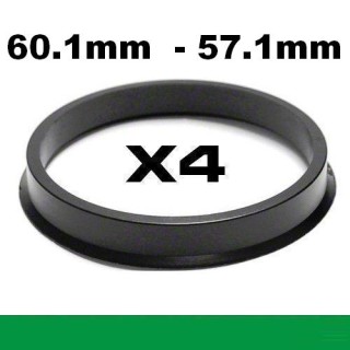 Wheel hub centring ring  60.1mm ->57.1mm