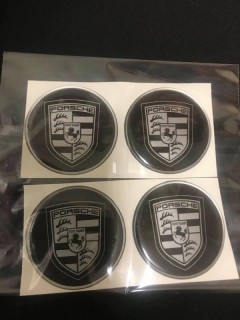 Disc stickers - Porsche, 68mm