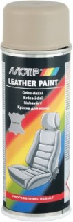 Vinyl and leather spray paint (beige) - MOTIP 04233, 200ml. 