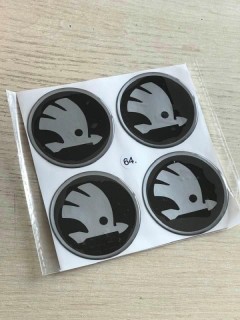 Disc stickers - Skoda, 64mm