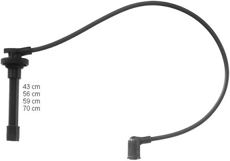 Ignition cables Honda Accord 1.8-2.0 (1990-1998)