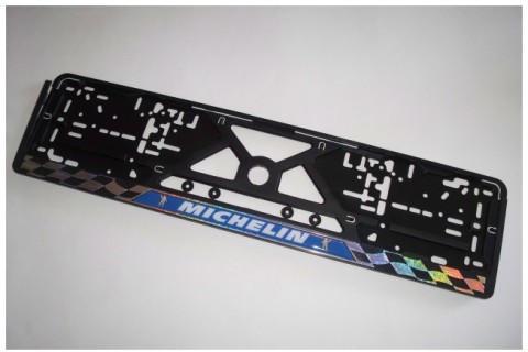 Plate number holder 3D - Michelin