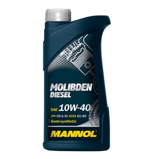 Semi-synthetic oil Mannol MOLIBDEN DIESEL 10W-40, 1L