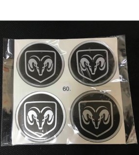 Disc stickers - DODGE 60mm 