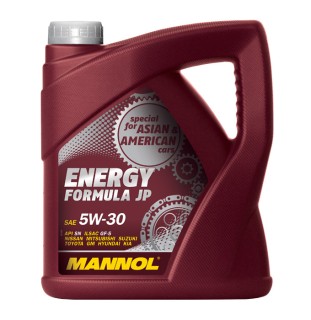 Syntetic oil Mannol ENERGY FORMULA JP SAE 5W-30, 4L