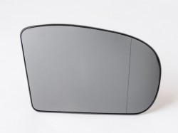 Mirror glass insert for Mercedes C-class W203 (2001-2007), right side