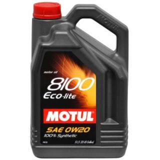 Synthetic motor oil Motul 8100 Eco-lite 0W-20, 5L