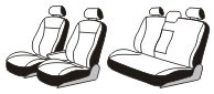 Seat covers Opel Zafira A (1999-2005)