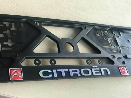 3D number plate holder - CITROEN