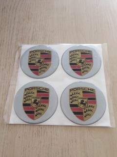 Disc stickers - Porsche, 75mm 
